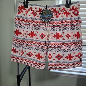 Island Haze swim trunks